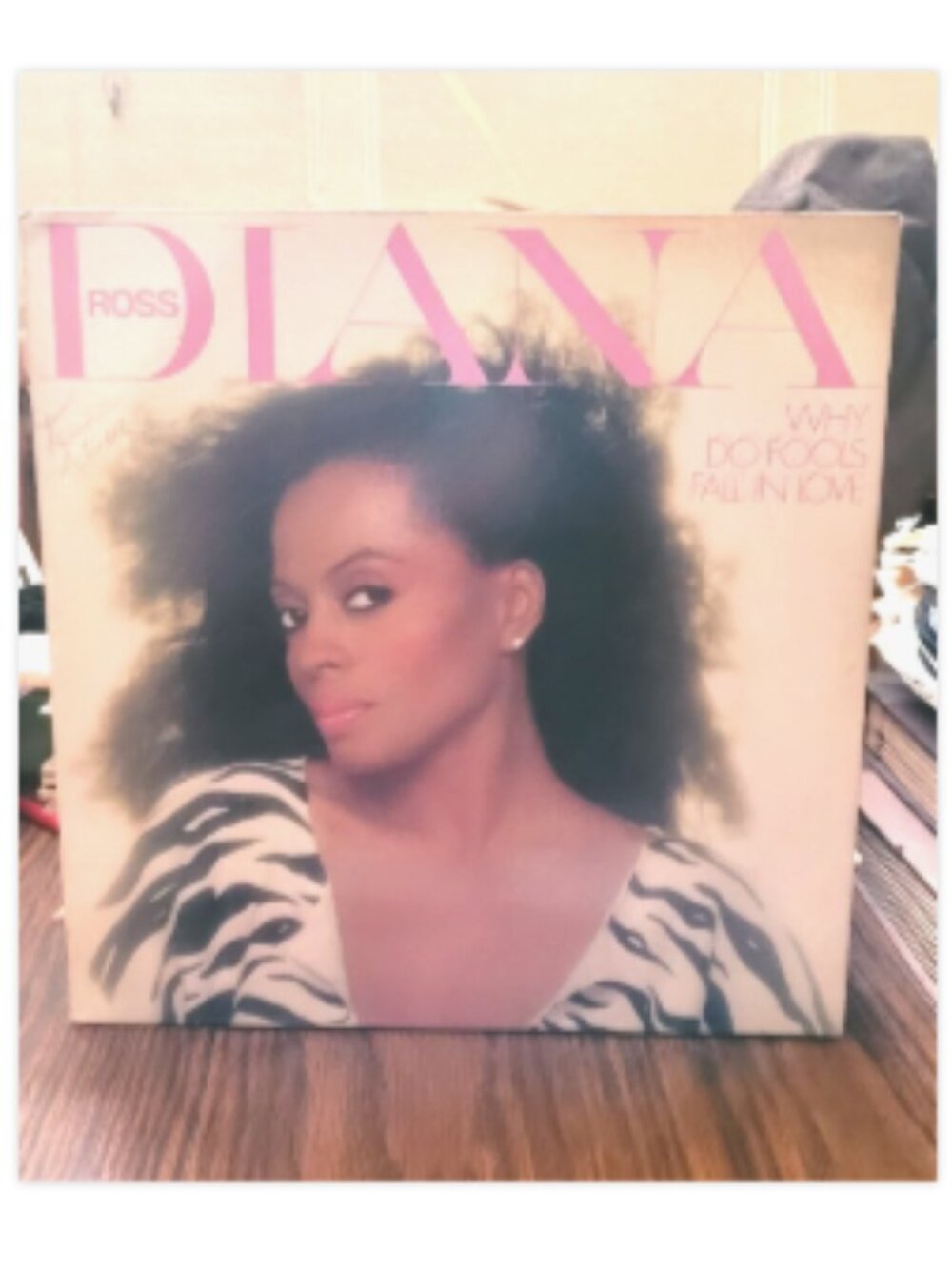 Lot of 2 Diana Ross 33 1/2 Vinyl Records (PLEASE READ DESCRIPTION!)